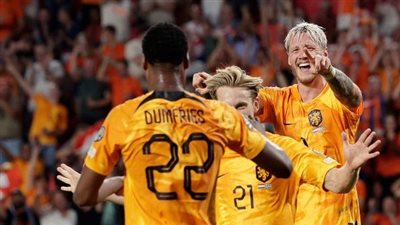 نتيجة مباراة هولندا واليونان اليوم الخميس 7/9/2023 في تصفيات كأس أمم أوروبا
