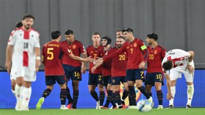 نتيجة مباراة إسبانيا وجورجيا اليوم الجمعة 8/9/2023 في تصفيات يورو 2024