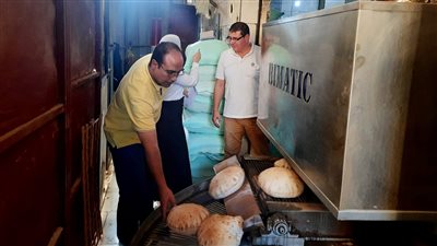 ضبط مخابز مخالفة بمركزي طلخا والمنصورة في الدقهلية 