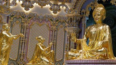 بعد زيارة رئيس وزراء بريطانيا له.. كل ما تريد معرفته عن معبد أكشاردام بالهند