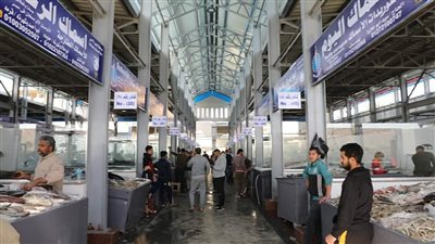 توافد المواطنين والسائحين علي حلقة السمك بالغردقة والأسعار في المتناول 