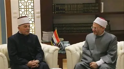 شوقي علام يستقبل مفتي مقدونيا الشمالية اليوم