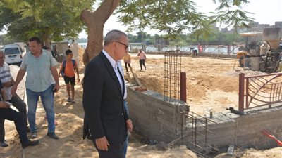 محافظ القليوبية يتابع أعمال تنفيذ المرحلة 