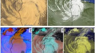 الأرصاد: البلاد تتأثر ببقايا العاصفة دانيال وتوقعات بسقوط أمطار رعدية 