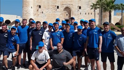 جولة لفريق الشباب بنادى زينيت لكرة القدم بروسيا إلى قلعة قايتباى بالإسكندرية