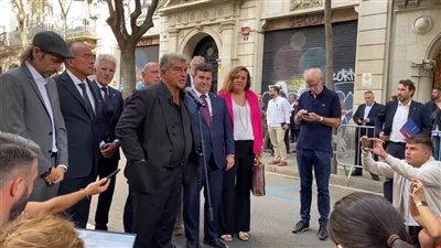 رئيس برشلونة يتحدث العربية من أجل المغرب