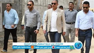 محافظ الفيوم يتفقد مشروعات المبادرة الرئاسية 