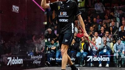 الدجلاوي علي فرج يصعد لربع نهائي بطولة قطر للإسكواش ليقترب من اقتناص ثاني ألقابه هذا الموسم