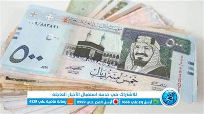 ثبات سعر الريال السعودي مع نهاية تعاملات البنك المركزي المصري 