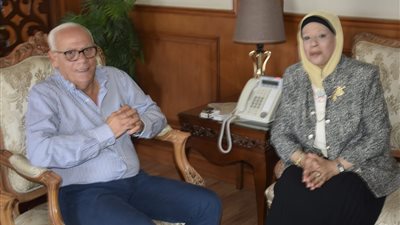 محافظ بورسعيد يستقبل رئيس فرع أول هيئة قضايا الدولة