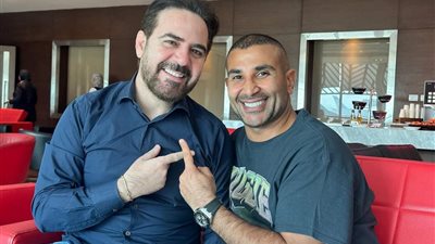 وائل جسار يهنئ أحمد سعد بعد حصوله على جائزة الموريكس دور