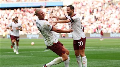 مانشستر سيتي يفوز بثلاثية أمام وست هام يونايتد في الدوري الإنجليزي