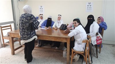 الإدارة الطبية بجامعة حلوان تعلن الأيام المخصصة للكشف الطبي