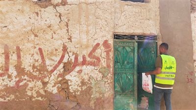  توزيع ألف كيلو لحوم مجانا على الأسر المستحقة بـ (8) قرى بإدفو