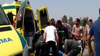  مصرع شخص وإصابة 2 آخرين إثر تصادم سيارة وموتوسيكل بالمنوفية