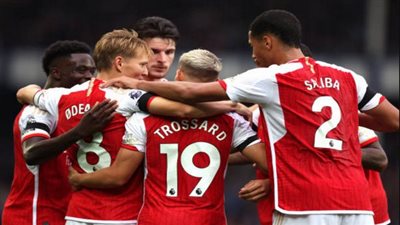 أرسنال يواصل أرقامه الرائعة بعد الفوز على إيفرتون بالدوري الإنجليزي