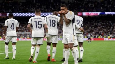 نتيجة مباراة ريال مدريد وريال سوسييداد الأحد 17\9\2023 في الدوري الإسباني