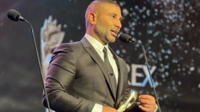 أحمد سعد يشعل الأجواء بحفل توزيع جوائز حفل 