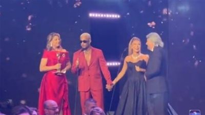 نوال الزغبي تصالح محمد رمضان في حفل الموريكس دور: 