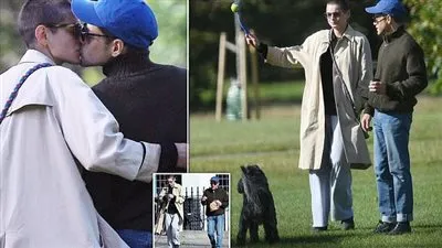 تأكُد العلاقة العاطفية بين رامي مالك وإيما كورين بعد 