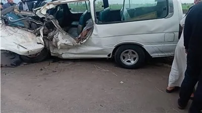 التحقيقات في حادث مصرع وإصابة 3 أشخاص على محور حسب الله الكفراوي 