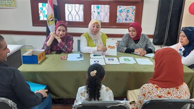 إجراء مقابلات الأطفال المتقدمين للالتحاق بمعهد سموحة الأزهري في الإسكندرية (صور)