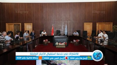 سكرتير البحر الأحمر يترأس الجلسة الأولى لمناقشة البدائل المقترحة لمسار الخط الثالث للقطار السريع (قنا_ الغردقة)