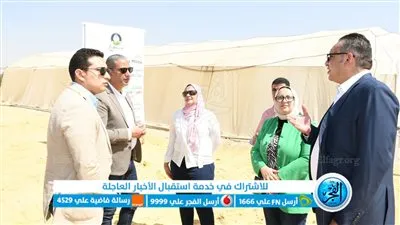 محافظ الفيوم يتفقد أول صوبة زراعية تعمل بنظام التحكم عن بعد
