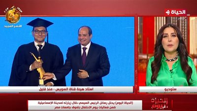 لبنى عسل: تكريم الرئيس السيسي لأوئل الخريجين يعكس اهتمام الدولة بشبابها (فيديو)