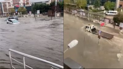 السيول تغمر شوارع تركيا وسط تحذيرات السلطات.. تفاصيل