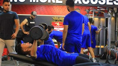 تدريبات بدنية للاعبي جنوب سيناء لرفع معدلات اللياقة البدنية قبل انطلاق القسم الثاني 