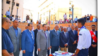 قنصوة: جامعة الإسكندرية سخرت كل إمكانياتها وطاقتها لاستقبال الطلاب (صور)