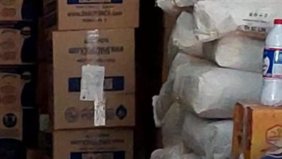 ضبط 2000 كجم مواد غذائية وألبان منتهية الصلاحية في طنطا (صور)