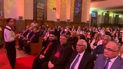 وفد الكنيسة الكاثوليكية بمصر يشارك في الاحتفال المئوي لتأسيس الكنيسة الإنجيلية المشيخية بمصر الجديدة