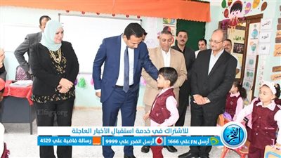 نائب محافظ الفيوم يتفقد عددًا من المدارس بأبشواي