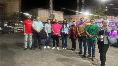 ميدان القائد إبراهيم بالإسكندرية يستعد لاستقبال الاحتفال بذكرى نصر أكتوبر (صور)