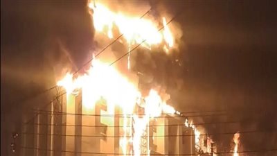 السيطرة على حريق بمخزن للزيوت على الطريق الزراعي بالقليوبية