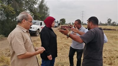 قيادات وزارة البيئة تواصل جولاتها الميدانية بمحافظات منظومة قش الأرز
