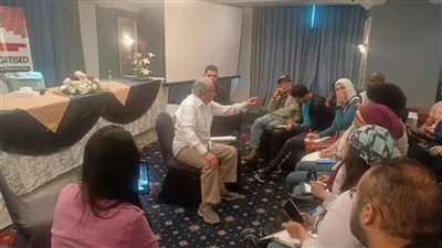 ثاني أيام ورشة الإخراج للمخرج الكبير علي بدرخان بالإسكندرية السينمائي