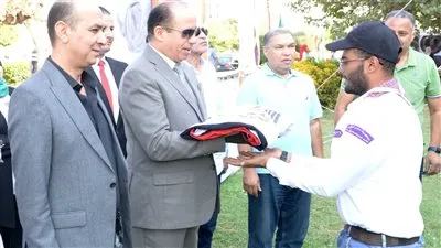 رئيس جامعة المنصورة يتفقد انتظام الدراسة في الكليات