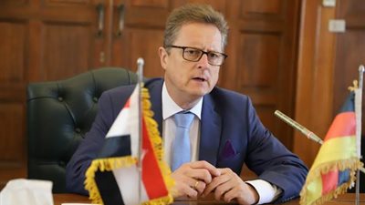 سفير ألمانيا بالقاهرة: حل الدولتين السبيل الوحيد لتحقيق السلام الدائم في فلسطين
