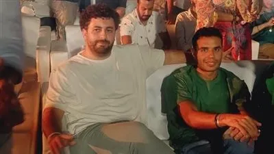 نسخة طبق الأصل.. محمود ماجد شقيق هشام ماجد في إحتفالات نصر أكتوبر تحت رعاية مجلس العائلات والقبائل