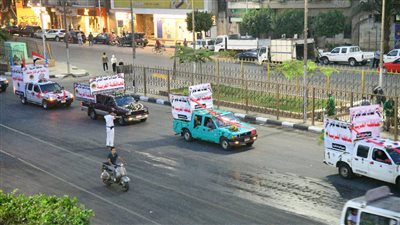 محافظ الغربية يشهد انطلاق موكب الزهور في احتفالات العيد القومي (صور)