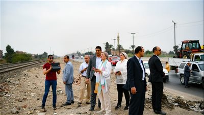 وزيرة البيئة فى جولة مفاجئة لعدد من المحاور 