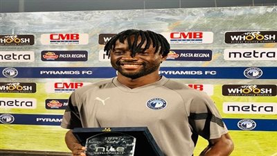 فيستون ماييلي أفضل لاعب في مباراة بيراميدز وإنبي