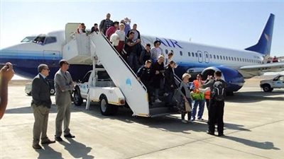 28000 سائح يصلون إلى مصر والنسبة الأكبر من ألمانيا والتشيك 