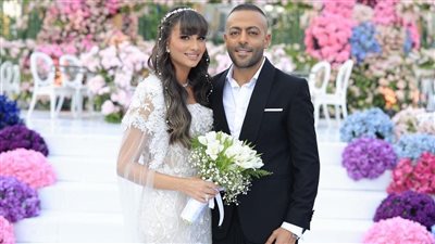 هكذا احتفل تامر عاشور بزفافه على نانسي نور عبر حسابه الشخصي 
