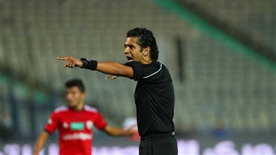 أحمد الغندور حكما لمباراة المنتخب الأولمبي والأردن الودية 
