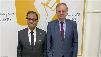 المرشح الرئاسي فريد زهران يستقبل سفير الاتحاد الأوروبي