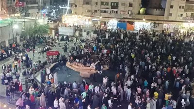 الآلاف يحتفلون بآخر أيام مولد السيد البدوي بطنطا (فيديو وصور)